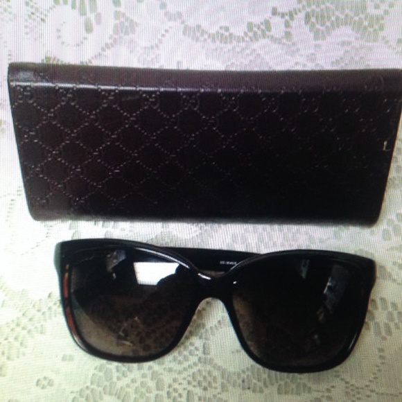 Gucci, Italy, Brown Tortoise Sunglasses main image 6